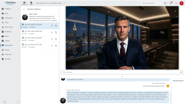 Meeting Room — AI Virtual Personas